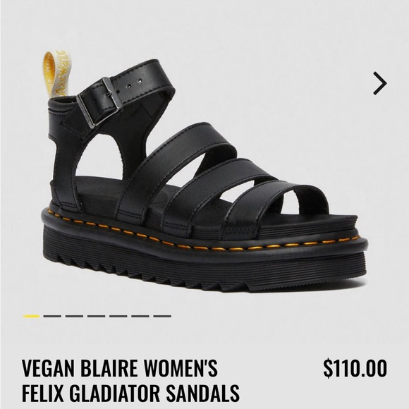Dr. Martens Shoes - Vegan Blaire Womens Felix gladiator sandals